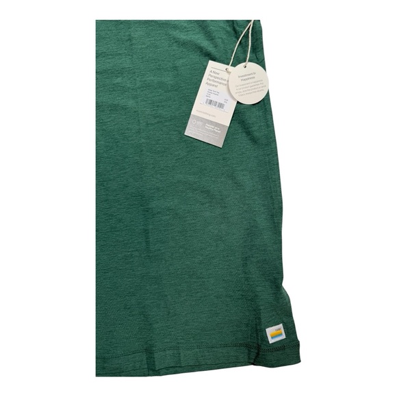 NWT Vuori Strato Tech Tee Limited Edition Colors: Viridian Heather XXL - Picture 6 of 11